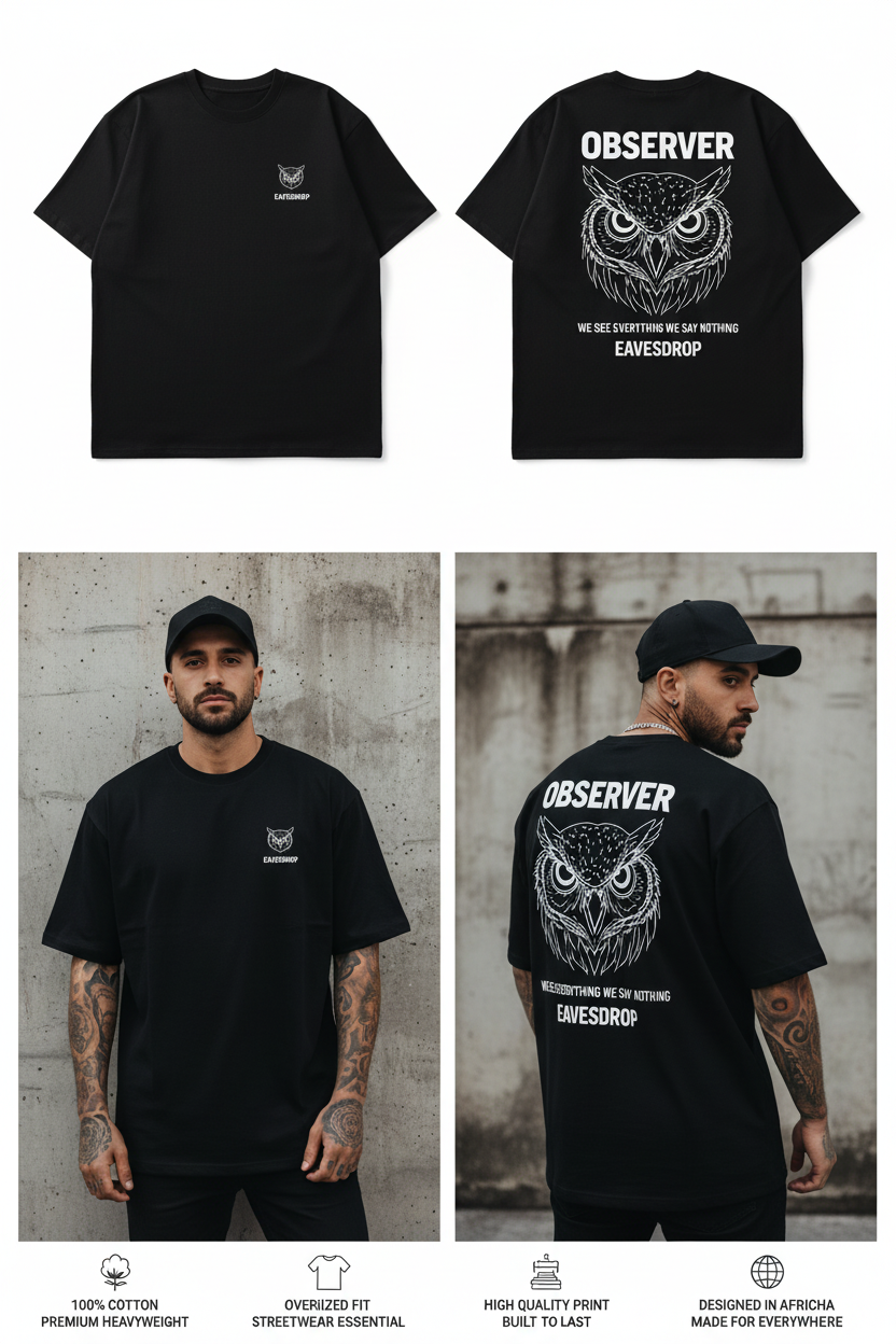 Observer Tee — Silent Awareness